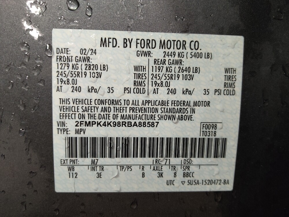 2024 Ford Edge in Tampa, FL 33619 - 18113204 33