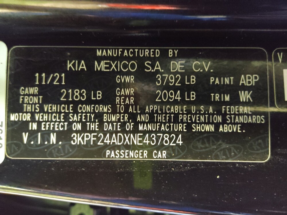 2022 Kia Forte in Tallahassee, FL 32304 - 18113206 33