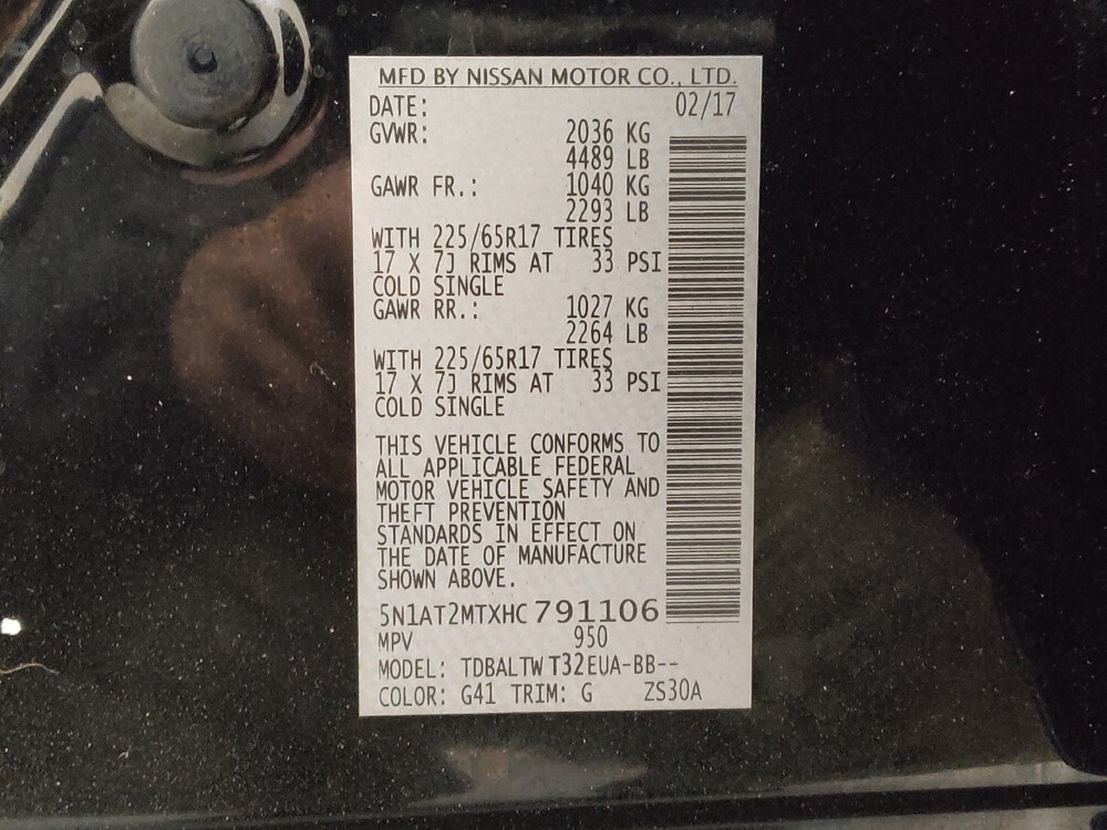 2017 Nissan Rogue in Tallahassee, FL 32304 - 18113213 33