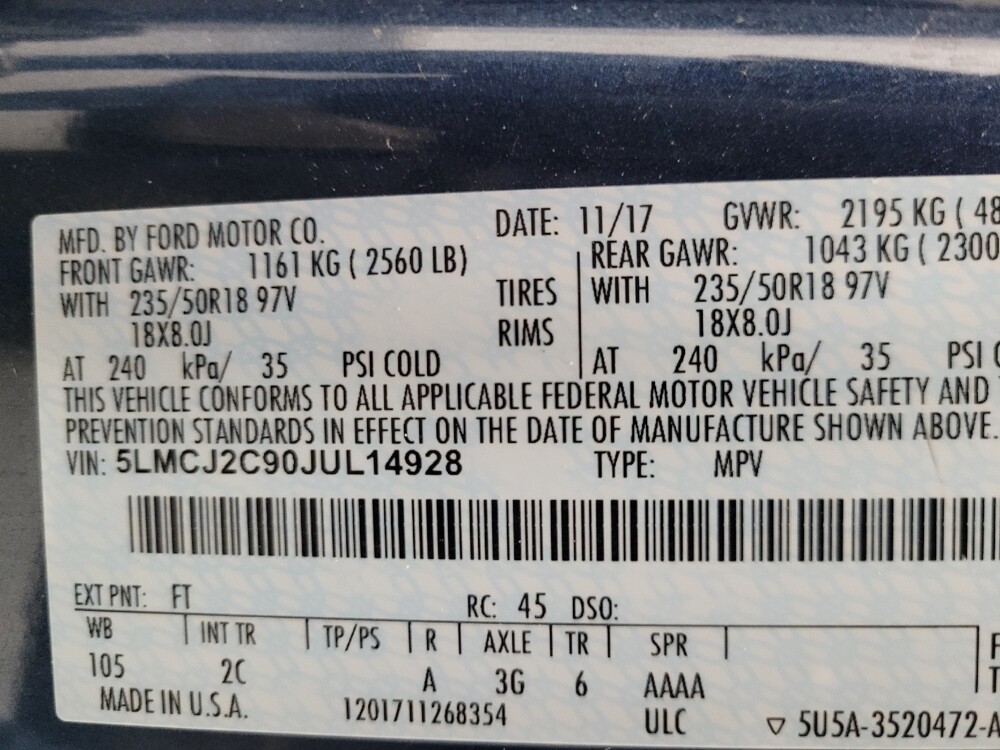 2018 Lincoln MKC in Las Vegas, NV 89104 - 18113224 33