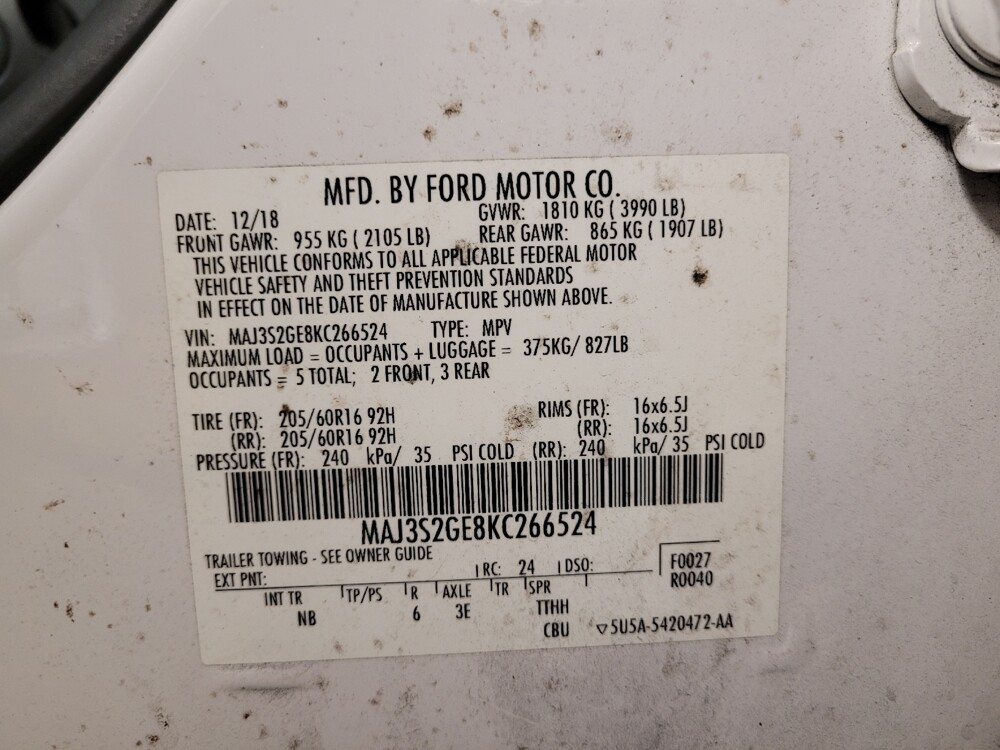 2019 Ford EcoSport in Conway, SC 29526 - 18113263 33