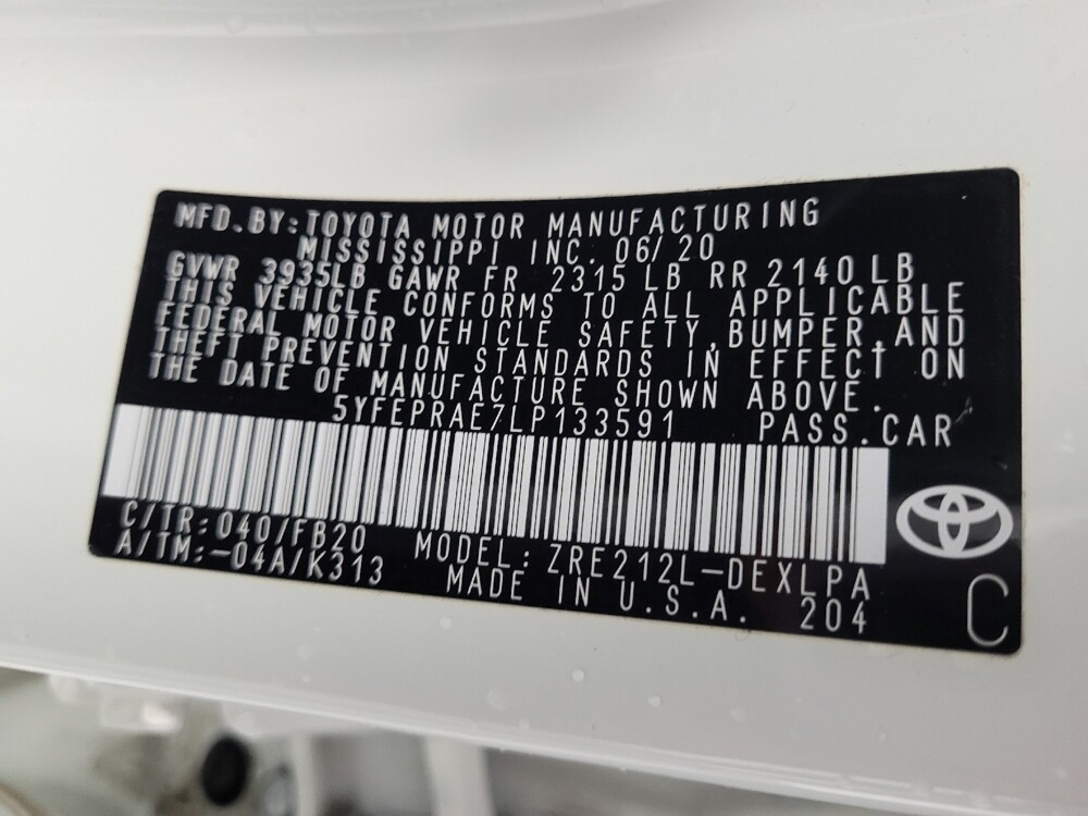 2020 Toyota Corolla in Greenville, NC 27834 - 18113271 33