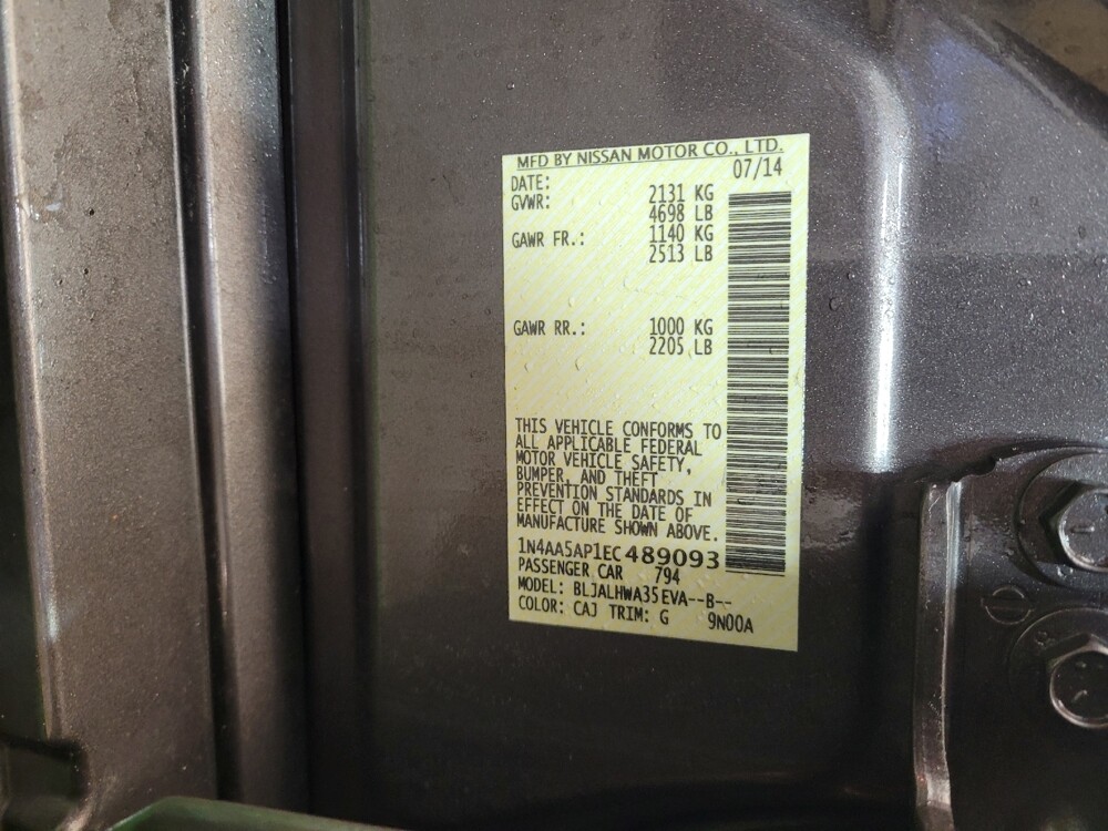 2014 Nissan Maxima in Maple Heights, OH 44137 - 18113311 33