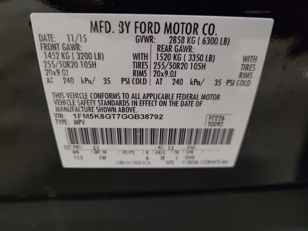 2016 Ford Explorer in Glen Burnie, MD 21061 - 18113322 33