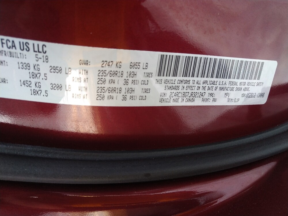 2018 Chrysler Pacifica in Glen Burnie, MD 21061 - 18113329 33