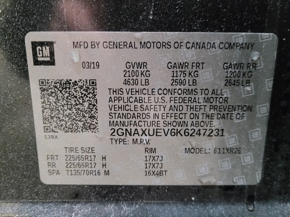 2019 Chevrolet Equinox in Pittsburgh, PA 15236 - 18113336 33