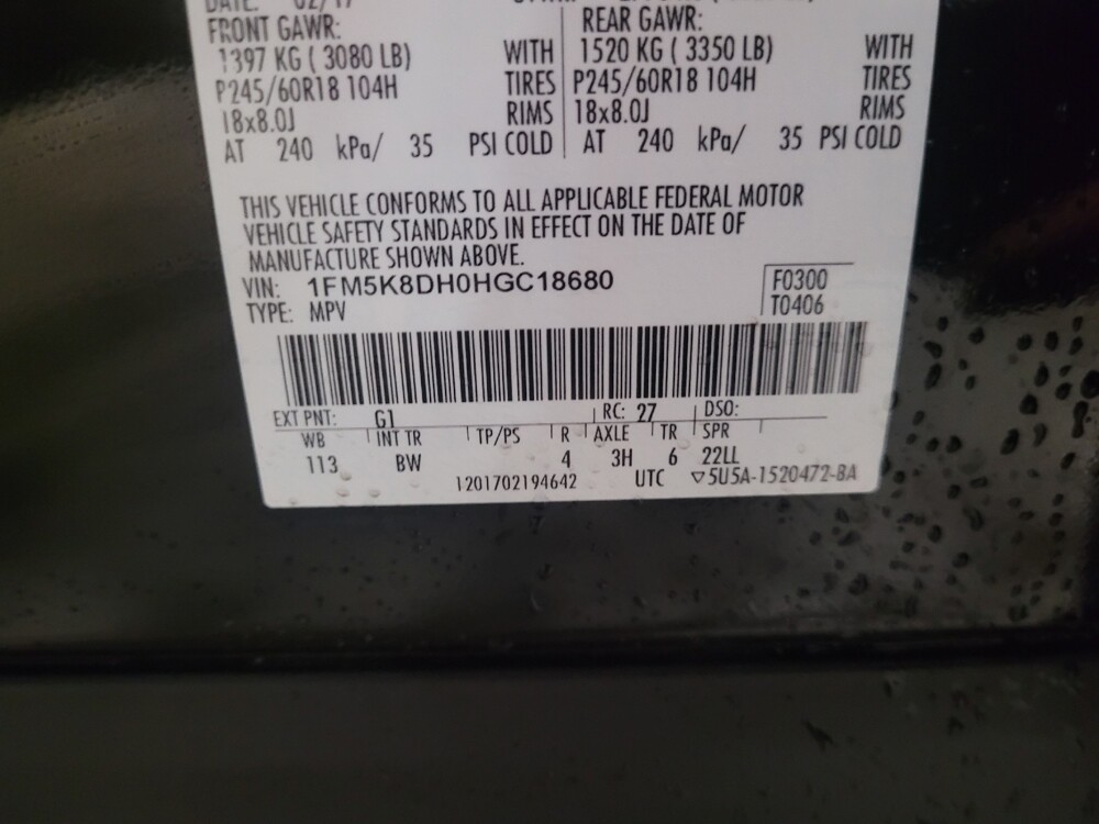 2017 Ford Explorer in Newport News, VA 23601 - 18113337 33