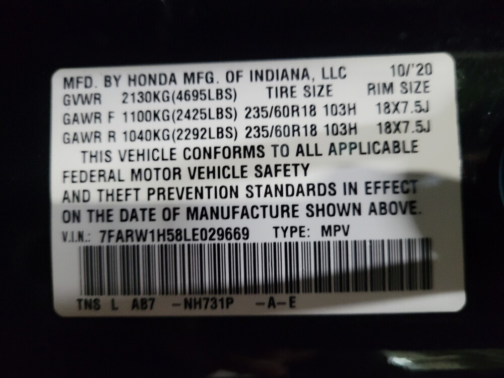 2020 Honda CR-V in New Castle, DE 19720 - 18113340 33