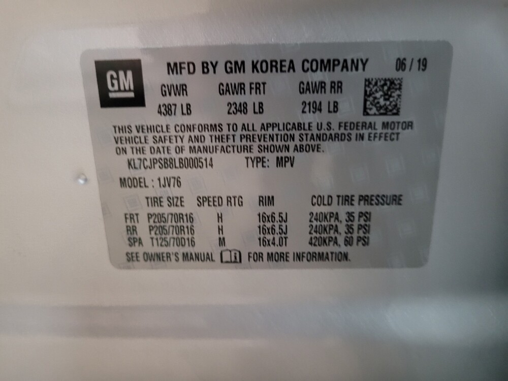 2020 Chevrolet Trax in Glen Burnie, MD 21061 - 18113341 33