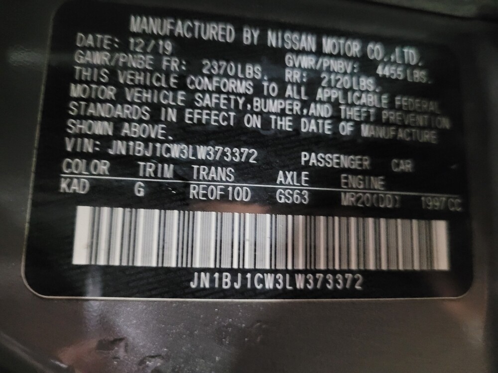 2020 Nissan Rogue Sport in Owings Mills, MD 21117 - 18113342 33