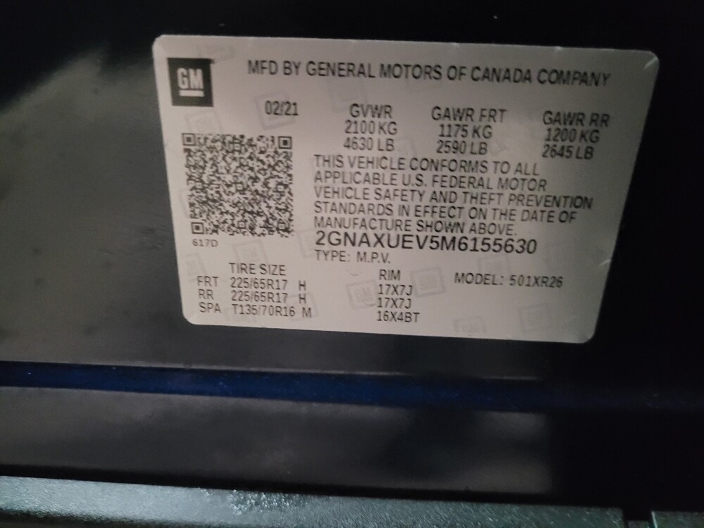 2021 Chevrolet Equinox in New Castle, DE 19720 - 18113353 33