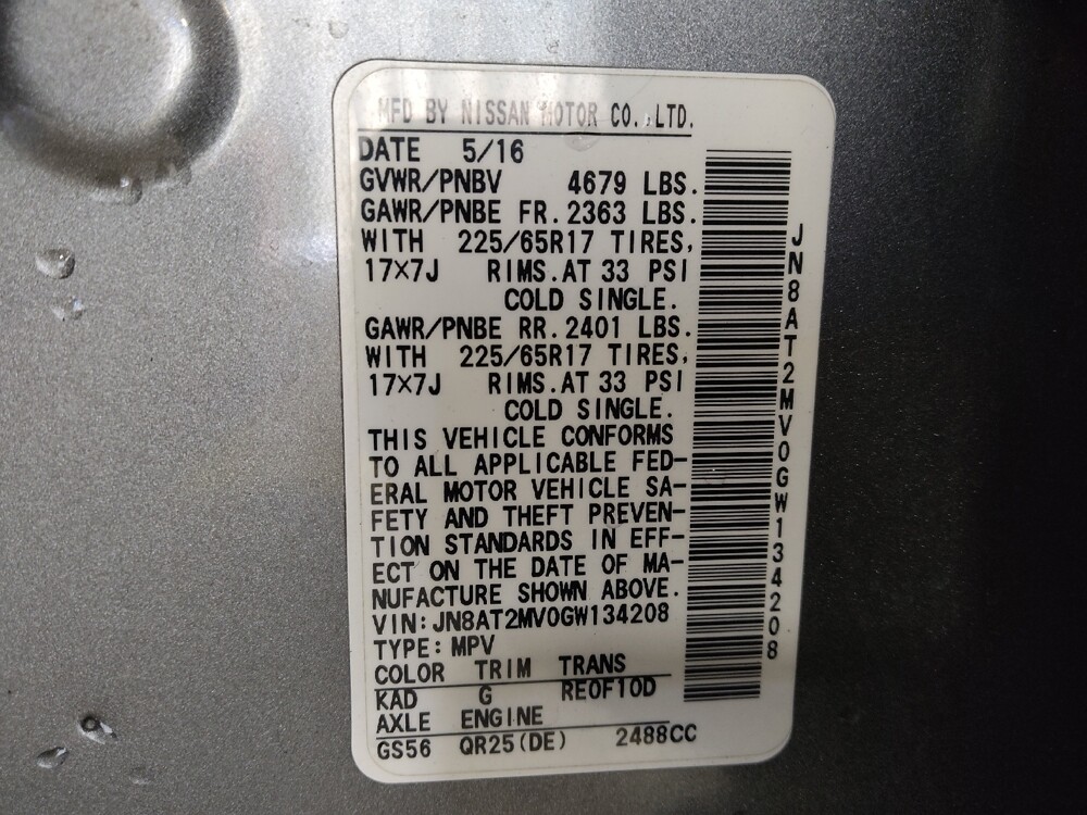 2016 Nissan Rogue in Jacksonville, FL 32210 - 18113369 33