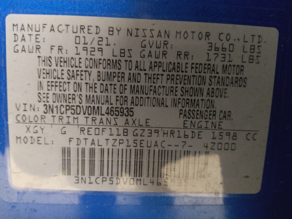 2021 Nissan Kicks in Union City, GA 30291 - 18113393 33