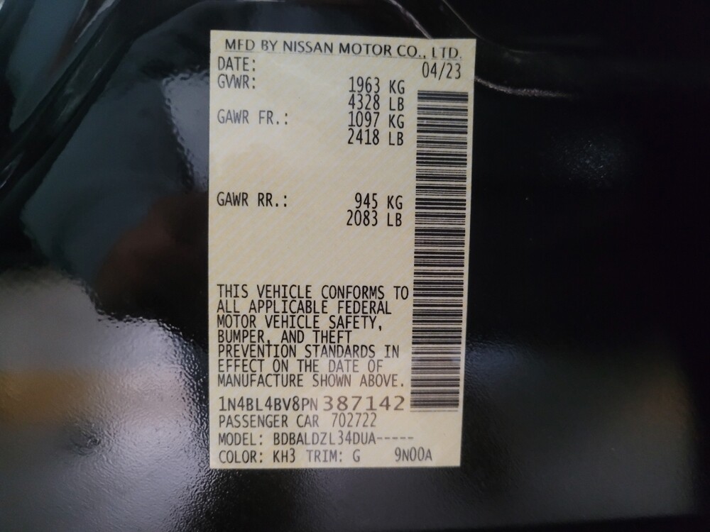 2023 Nissan Altima in Morrow, GA 30260 - 18113425 33