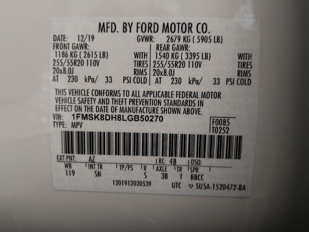 2020 Ford Explorer in Columbia, SC 29210 - 18113427 33