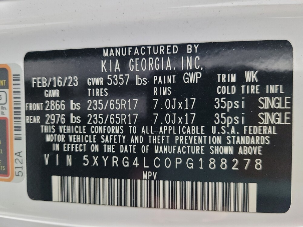 2023 Kia Sorento in Athens, GA 30606 - 18113435 33