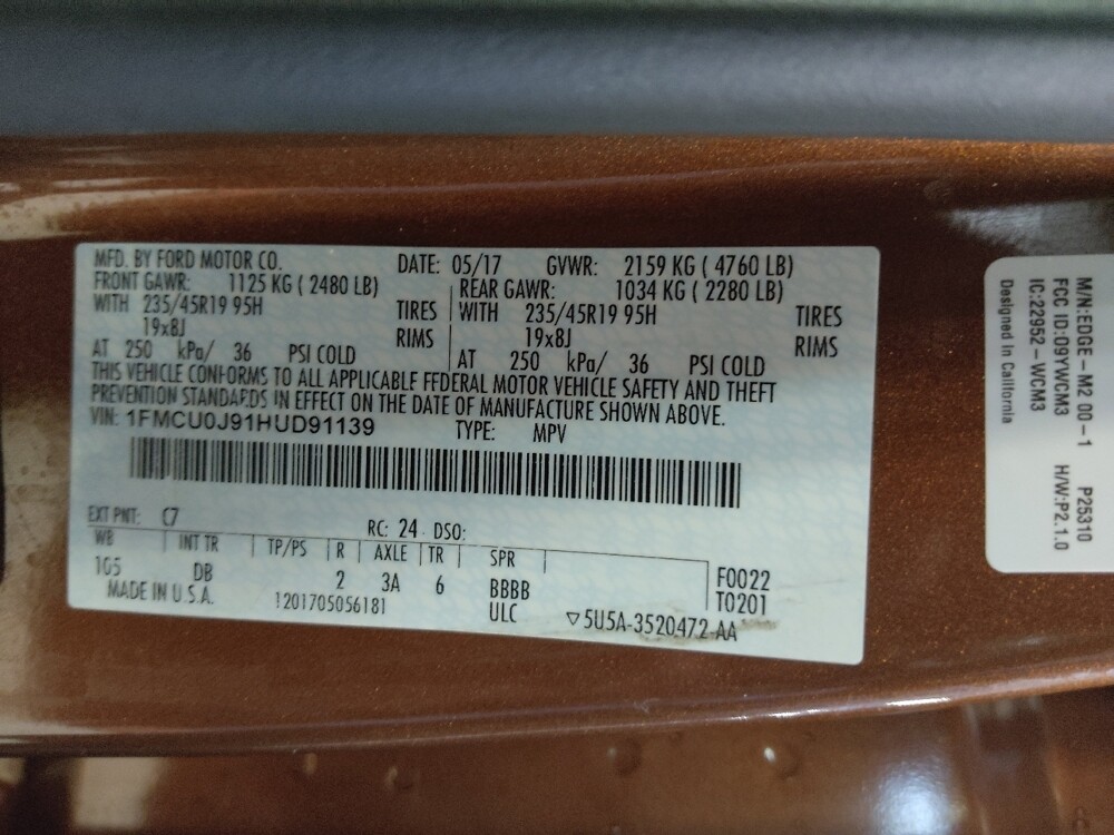 2017 Ford Escape in Tallahassee, FL 32304 - 18113450 33