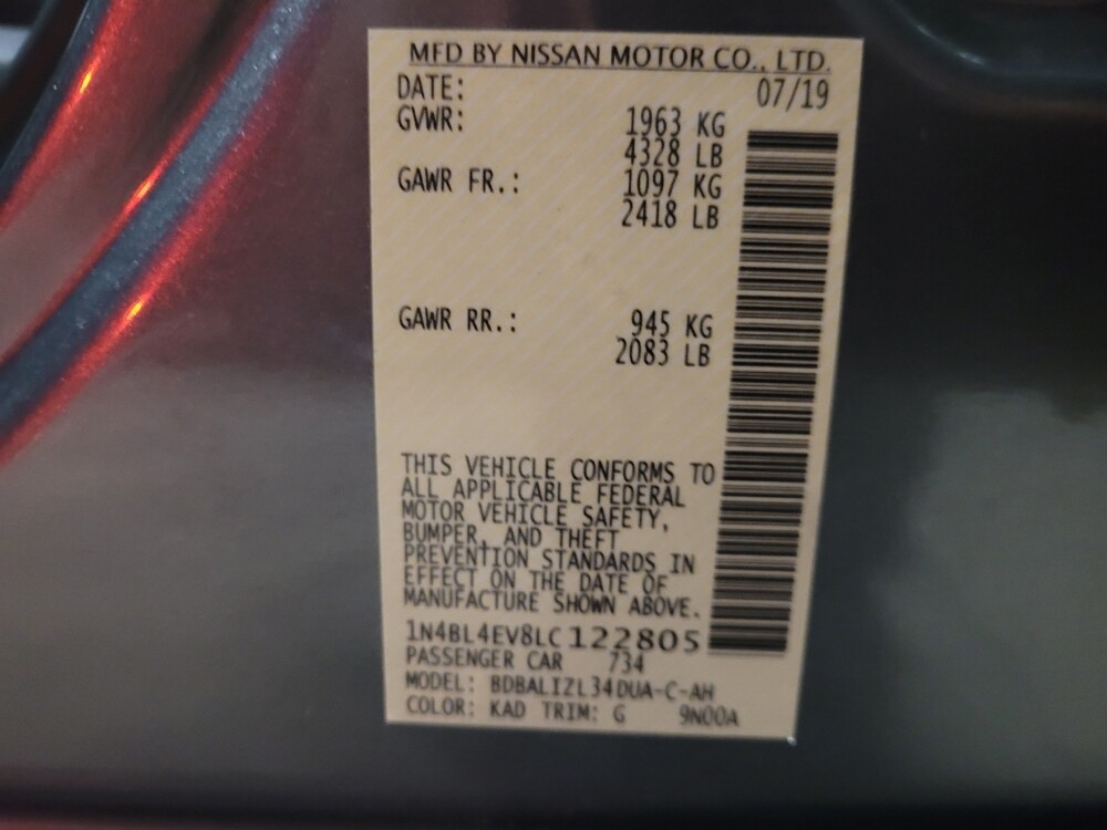 2020 Nissan Altima in Newport News, VA 23601 - 18113470 33