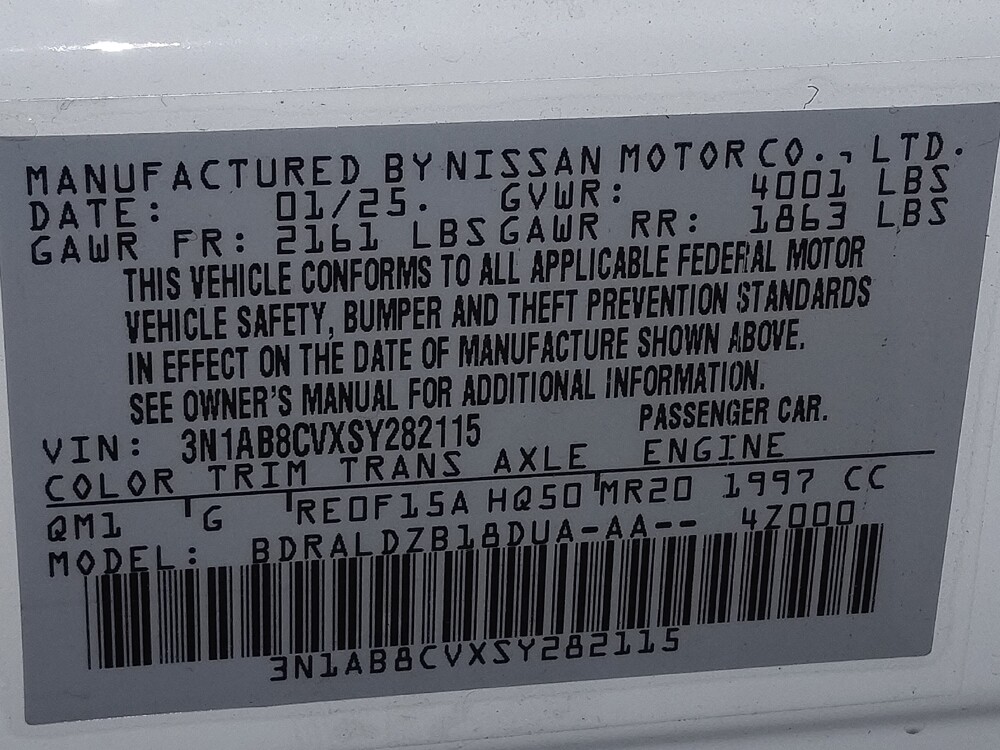 2025 Nissan Sentra in Plano, TX 75074 - 18113475 33