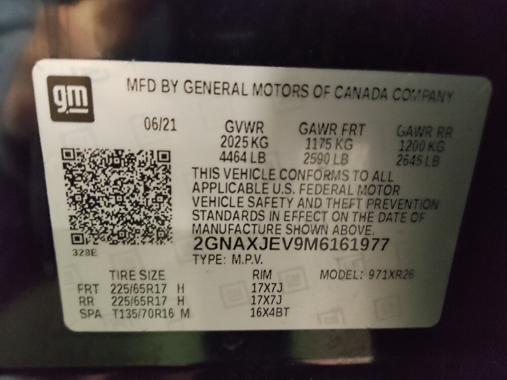 2021 Chevrolet Equinox in Fort Worth, TX 76116 - 18113476 33