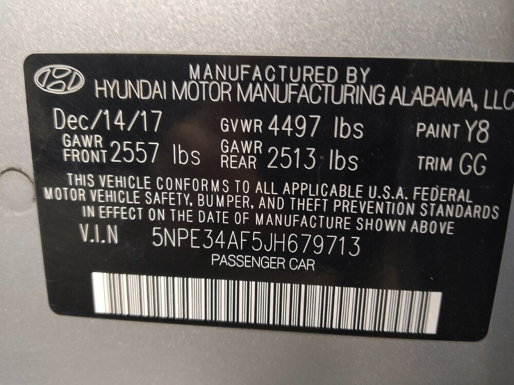 2018 Hyundai Sonata in Charleston, SC 29414 - 18113494 33