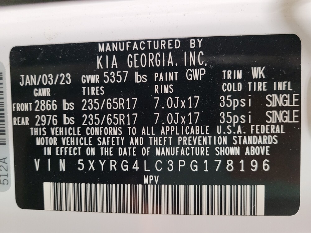 2023 Kia Sorento in Athens, GA 30606 - 18113507 33