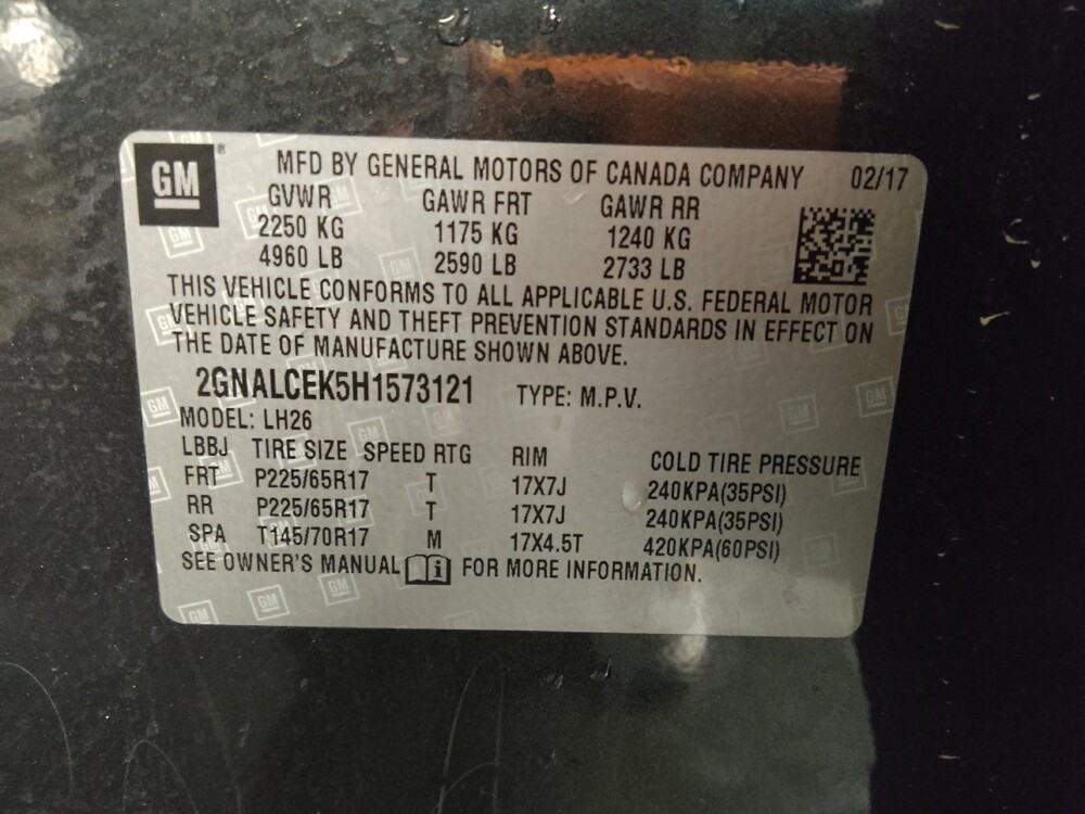 2017 Chevrolet Equinox in Fayetteville, NC 28304 - 18113522 33