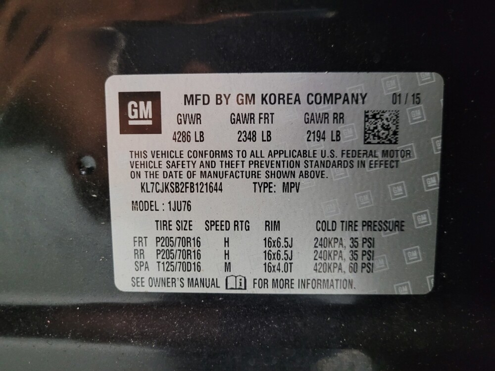 2015 Chevrolet Trax in Glendale, AZ 85301 - 18113538 33