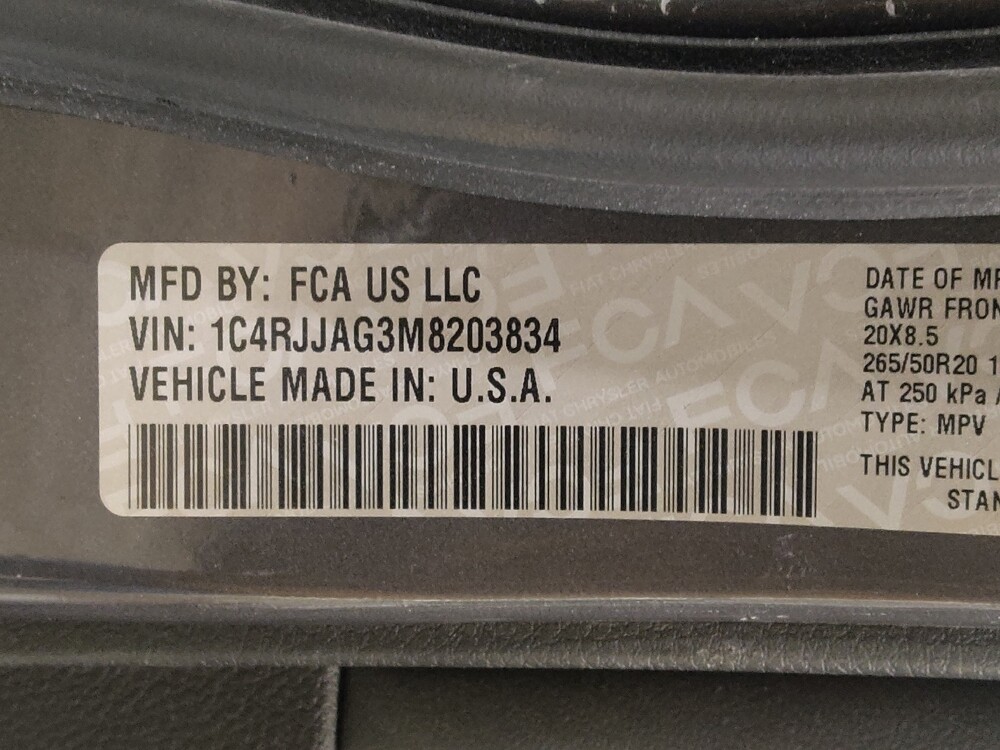 2021 Jeep Grand Cherokee L in Greenville, SC 29607 - 18113542 33