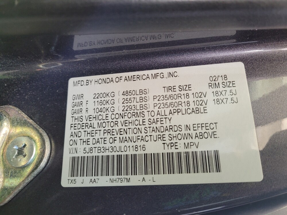 2018 Acura RDX in Maple Heights, OH 44137 - 18113567 33