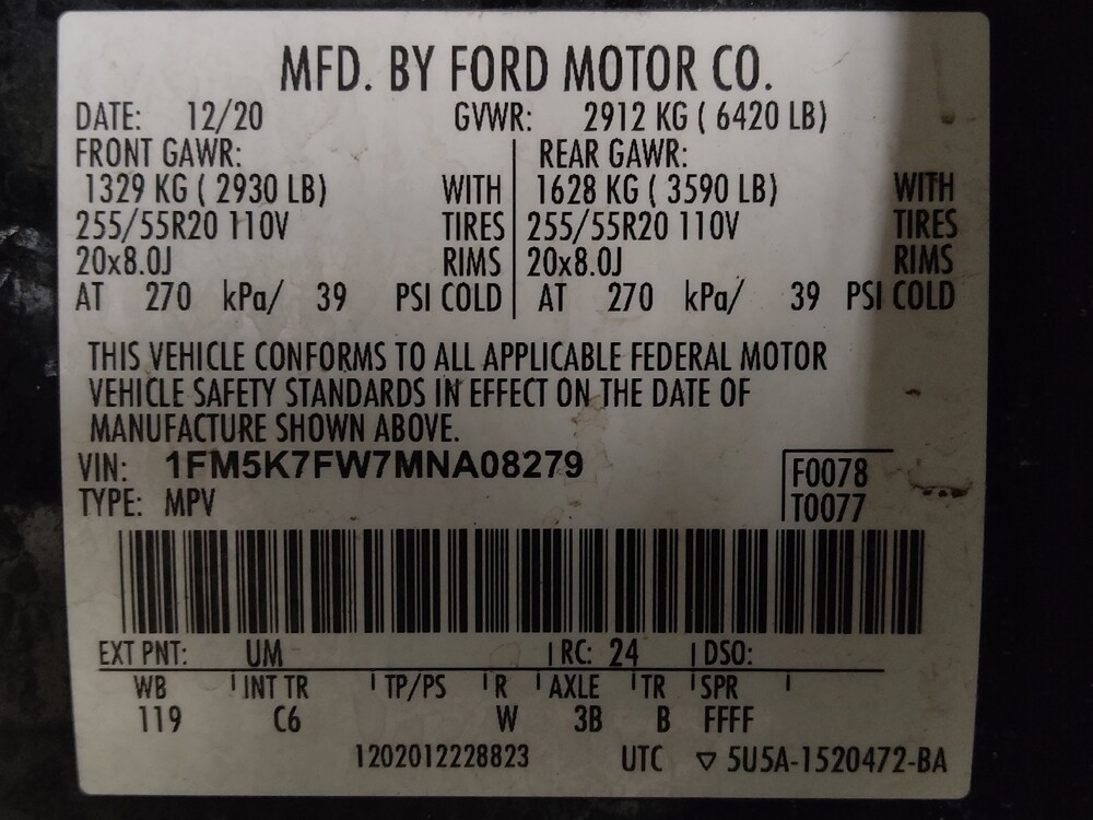 2021 Ford Explorer in Pelham, AL 35124 - 18113585 33