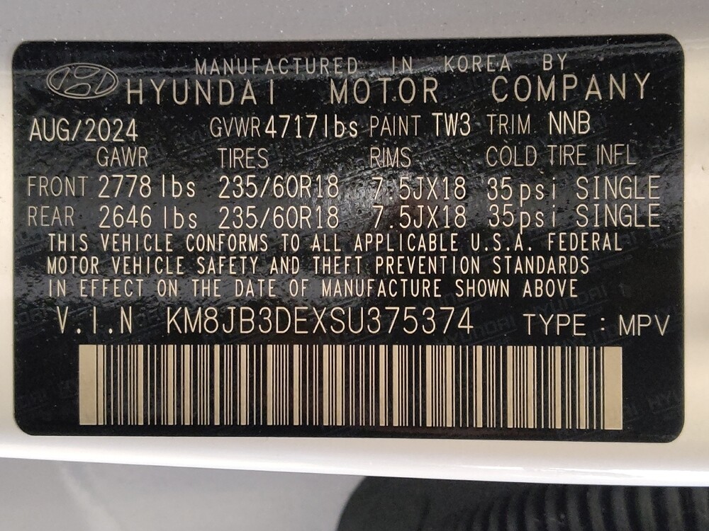 2025 Hyundai Tucson in Greenville, SC 29607 - 18113589 33