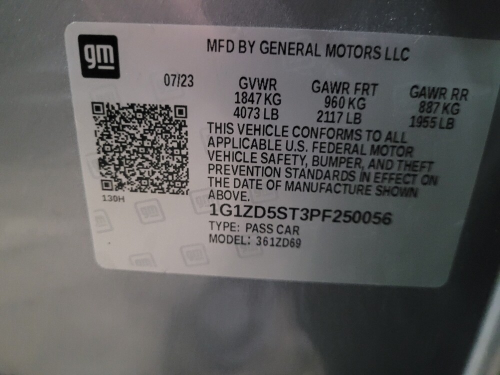 2023 Chevrolet Malibu in Glen Burnie, MD 21061 - 18113594 33