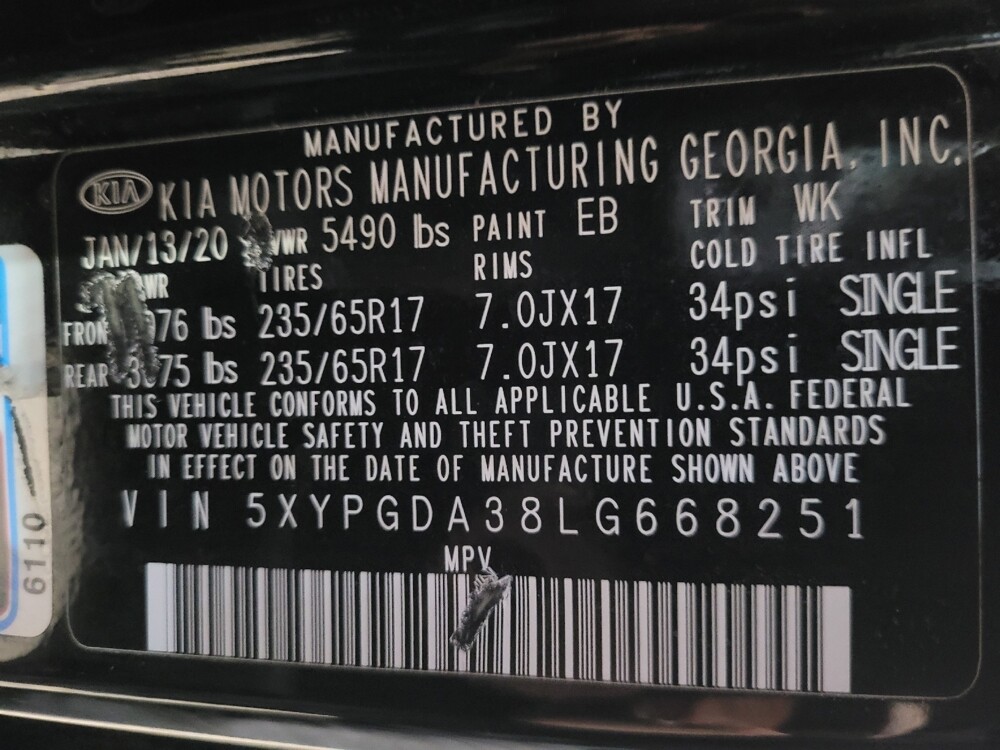 2020 Kia Sorento in Newport News, VA 23601 - 18113596 33