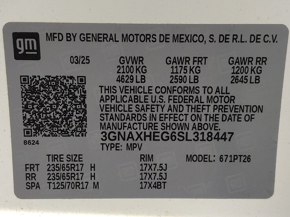 2025 Chevrolet Equinox in Houston, TX 77034 - 18113605 33