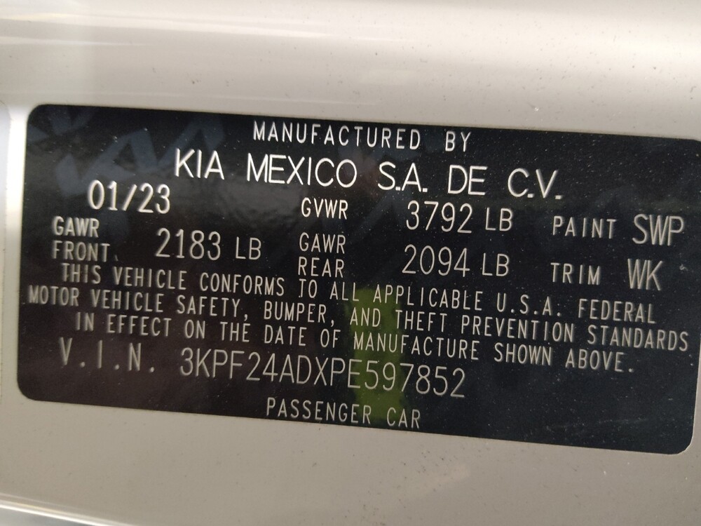 2023 Kia Forte in Bradenton, FL 34207 - 18113611 33