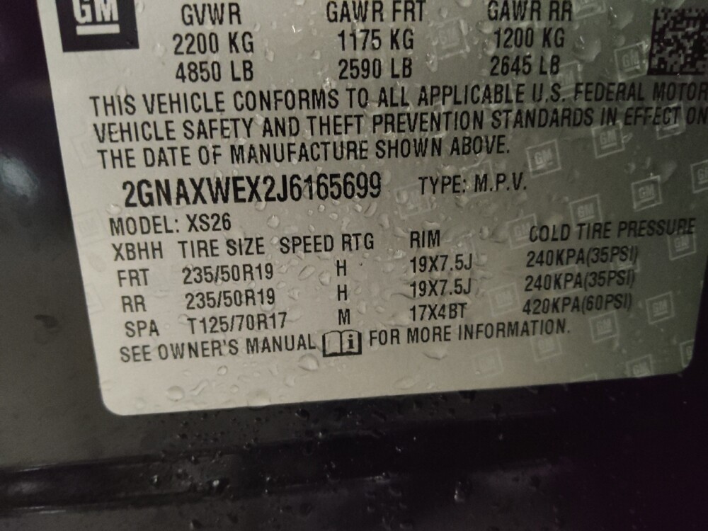 2018 Chevrolet Equinox in Augusta, GA 30907 - 18113629 33