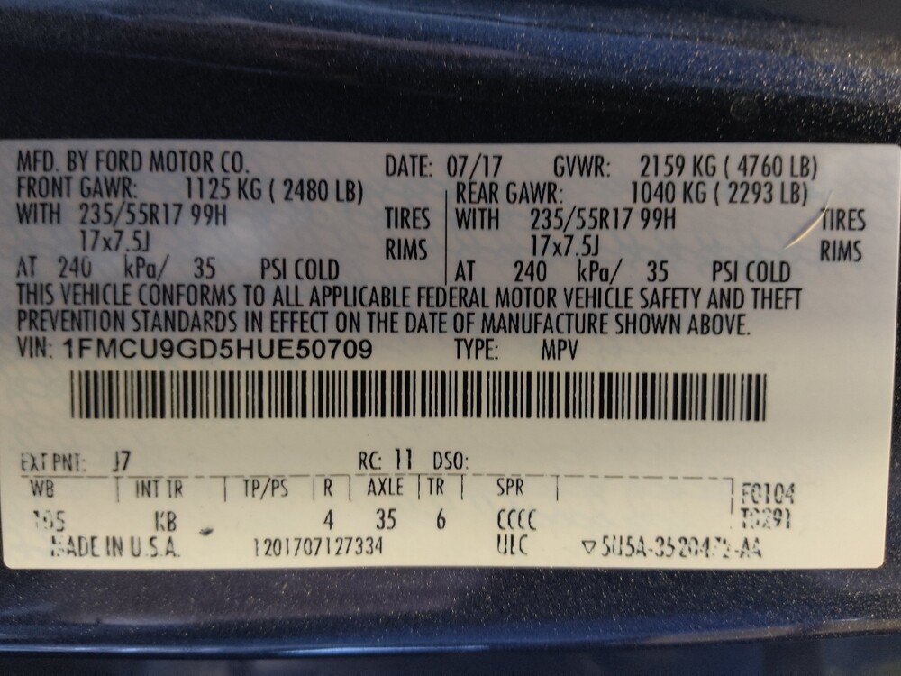 2017 Ford Escape in Live Oak, TX 78233 - 18113640 33