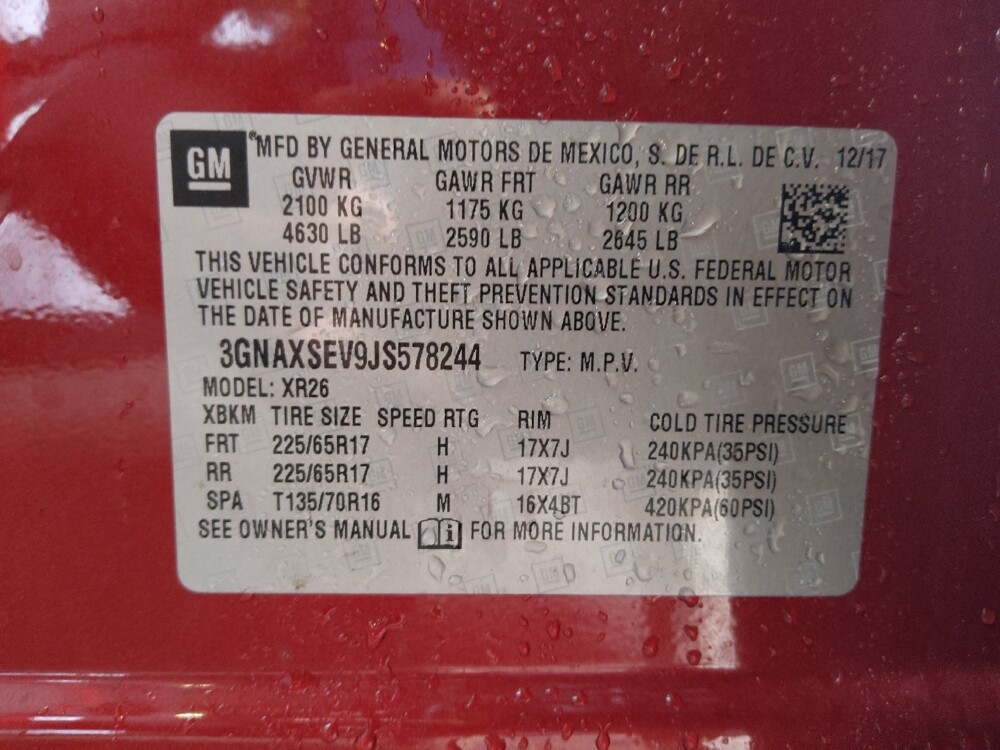 2018 Chevrolet Equinox in Tallahassee, FL 32304 - 18113646 33