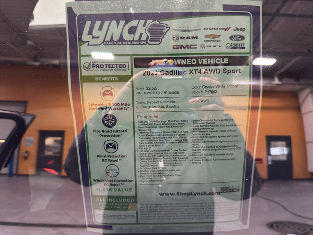 2023 Cadillac XT4 in Burlington, WI 53105 - 18113676 41