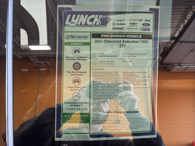 2021 Chevrolet Suburban in Burlington, WI 53105 - 18113678 42