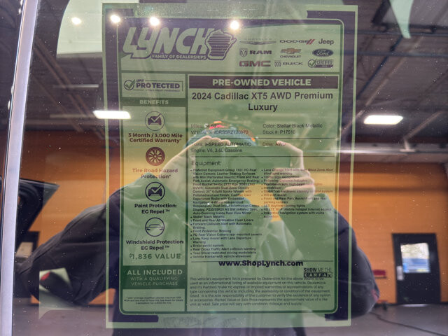 2024 Cadillac XT5 in Burlington, WI 53105 - 18113680 44