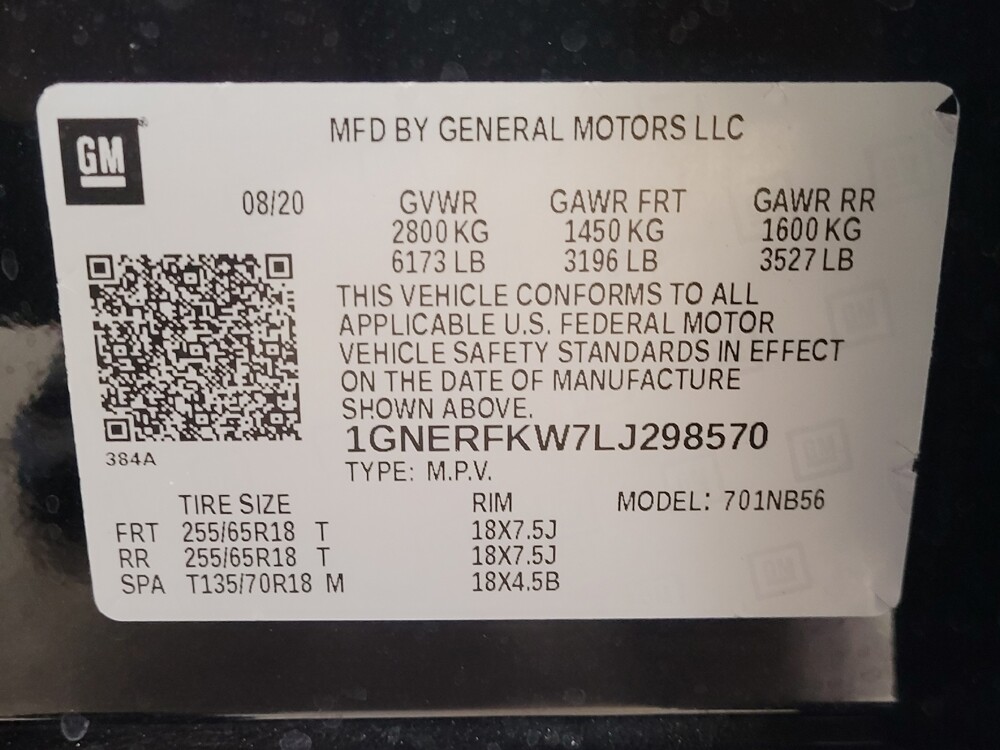 2020 Chevrolet Traverse in Hialeah, FL 33014 - 18113709 33