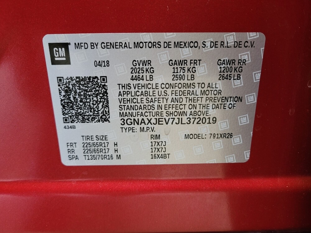 2018 Chevrolet Equinox in Sacramento, CA 95821 - 18113717 33