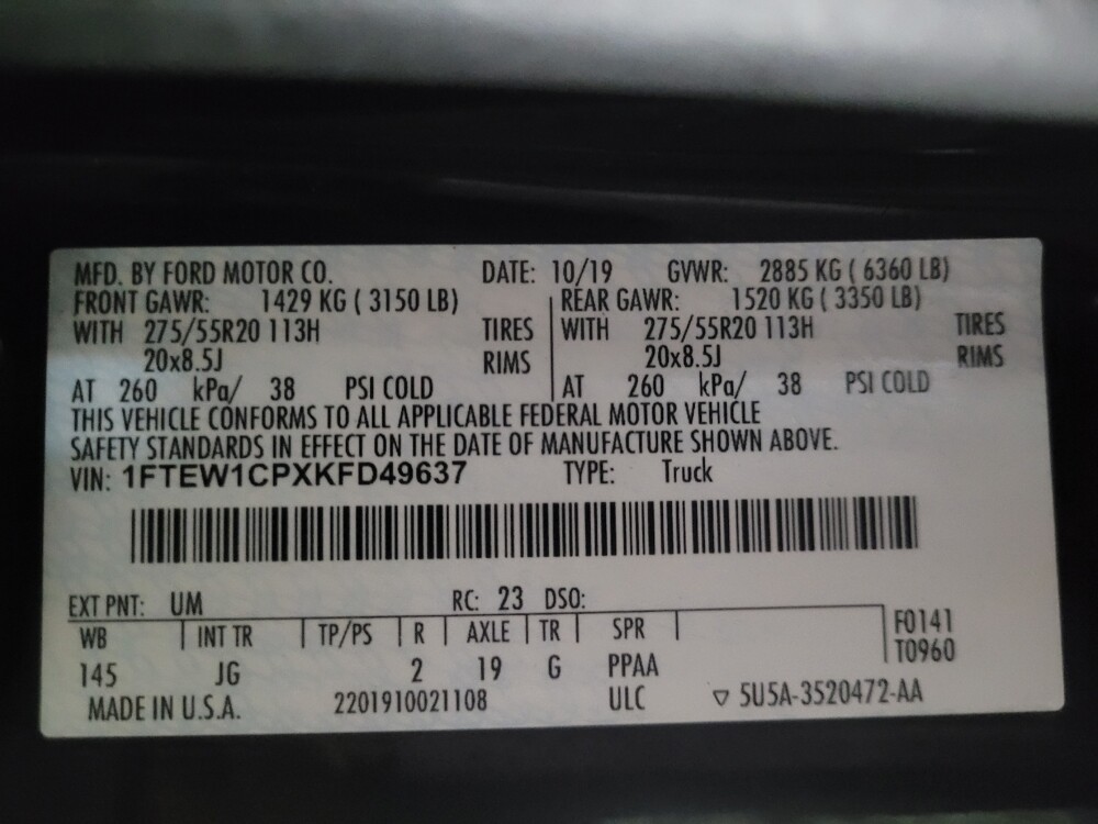 2019 Ford F150 in Marietta, GA 30062 - 18113734 33