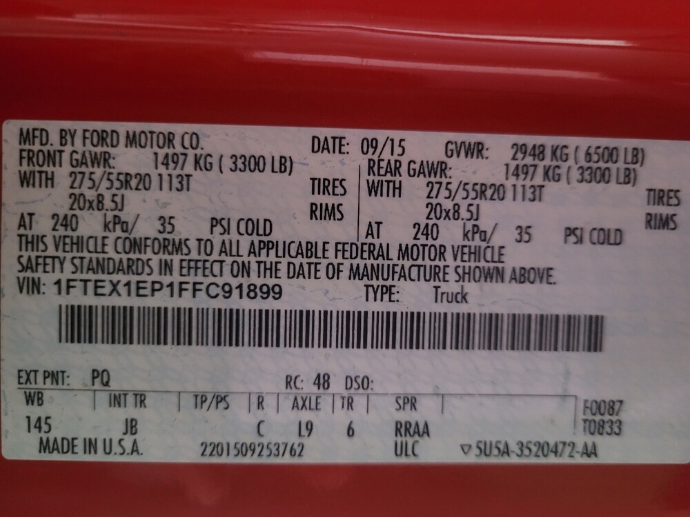 2015 Ford F150 in Marietta, GA 30062 - 18113737 33