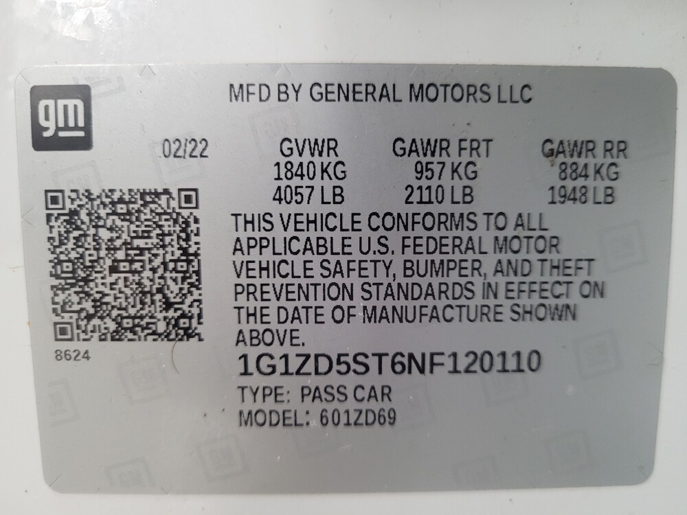 2022 Chevrolet Malibu in Marietta, GA 30062 - 18113743 33