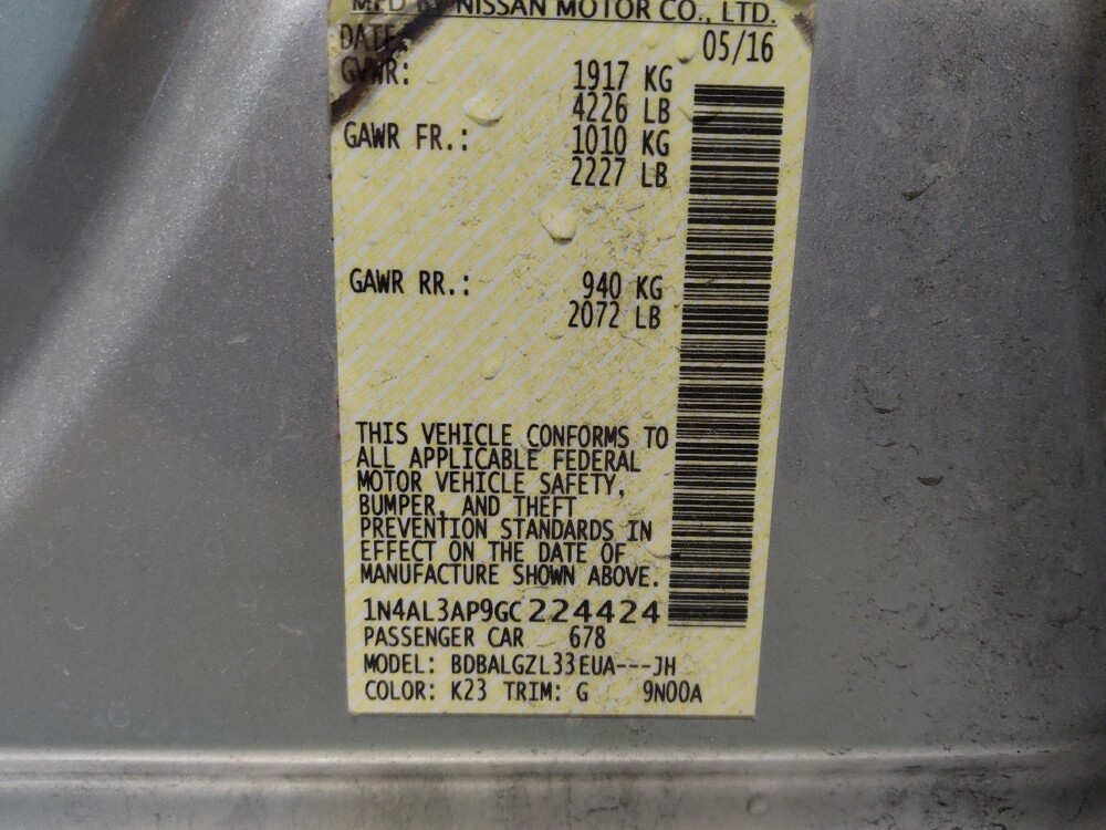 2016 Nissan Altima in Albuquerque, NM 87123 - 18113778 33