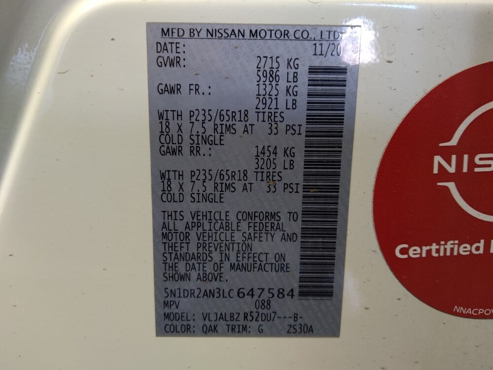 2020 Nissan Pathfinder in Glendale, AZ 85301 - 18113785 33