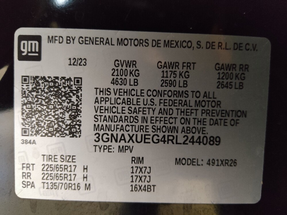 2024 Chevrolet Equinox in Mobile, AL 36606 - 18113818 33